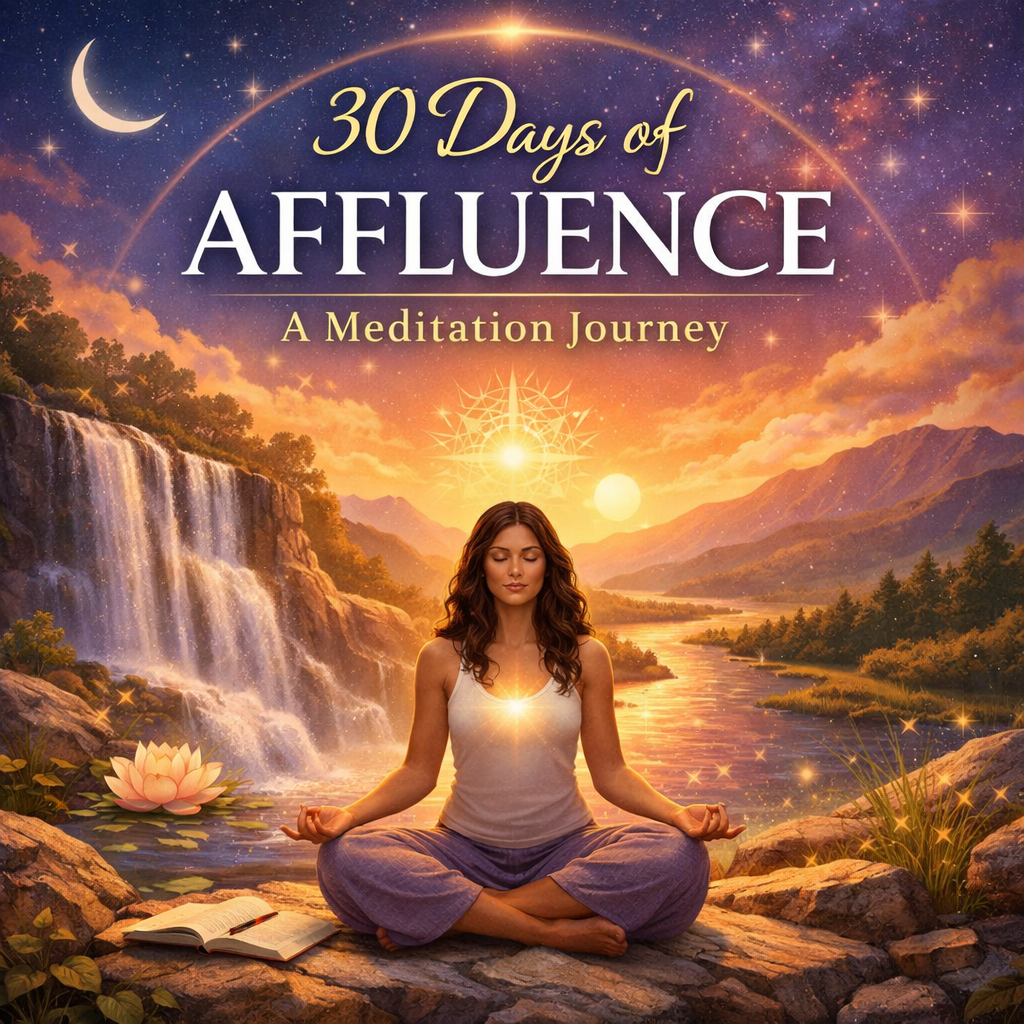 Meditation and serenity in nature